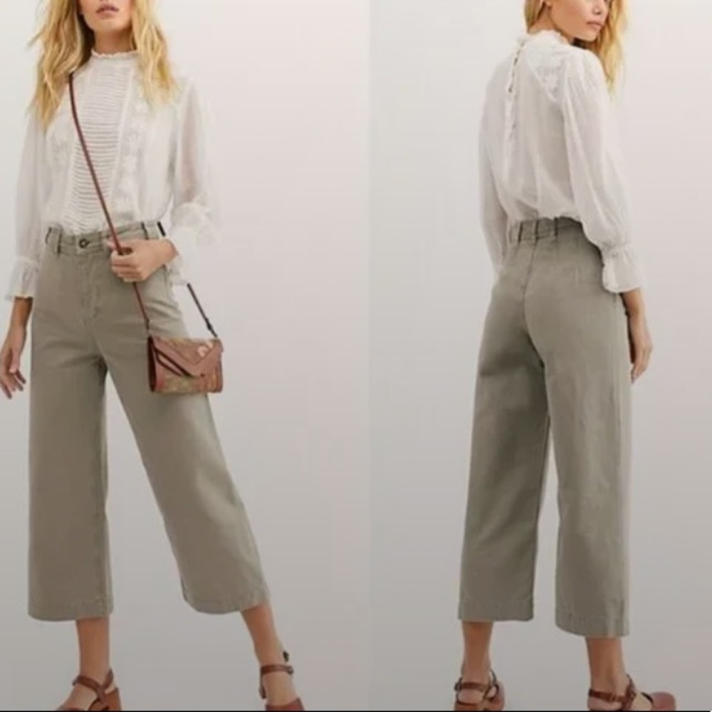 Free People Patti Pant Mustard